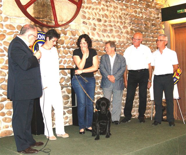 Participation au financement d’un chien guide à Saint-Vallier et Saint-Rambert