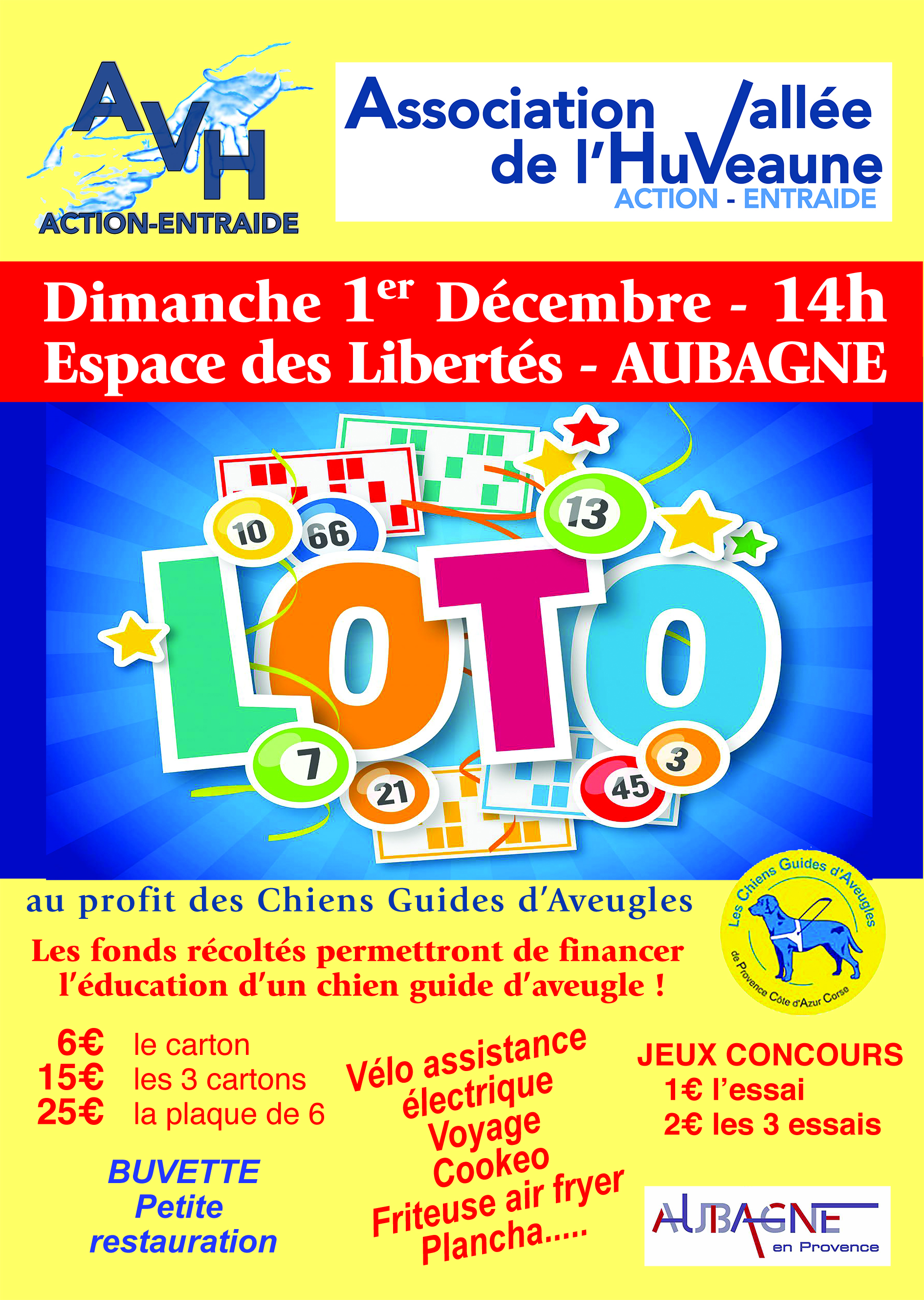 Loto en faveur de l'association